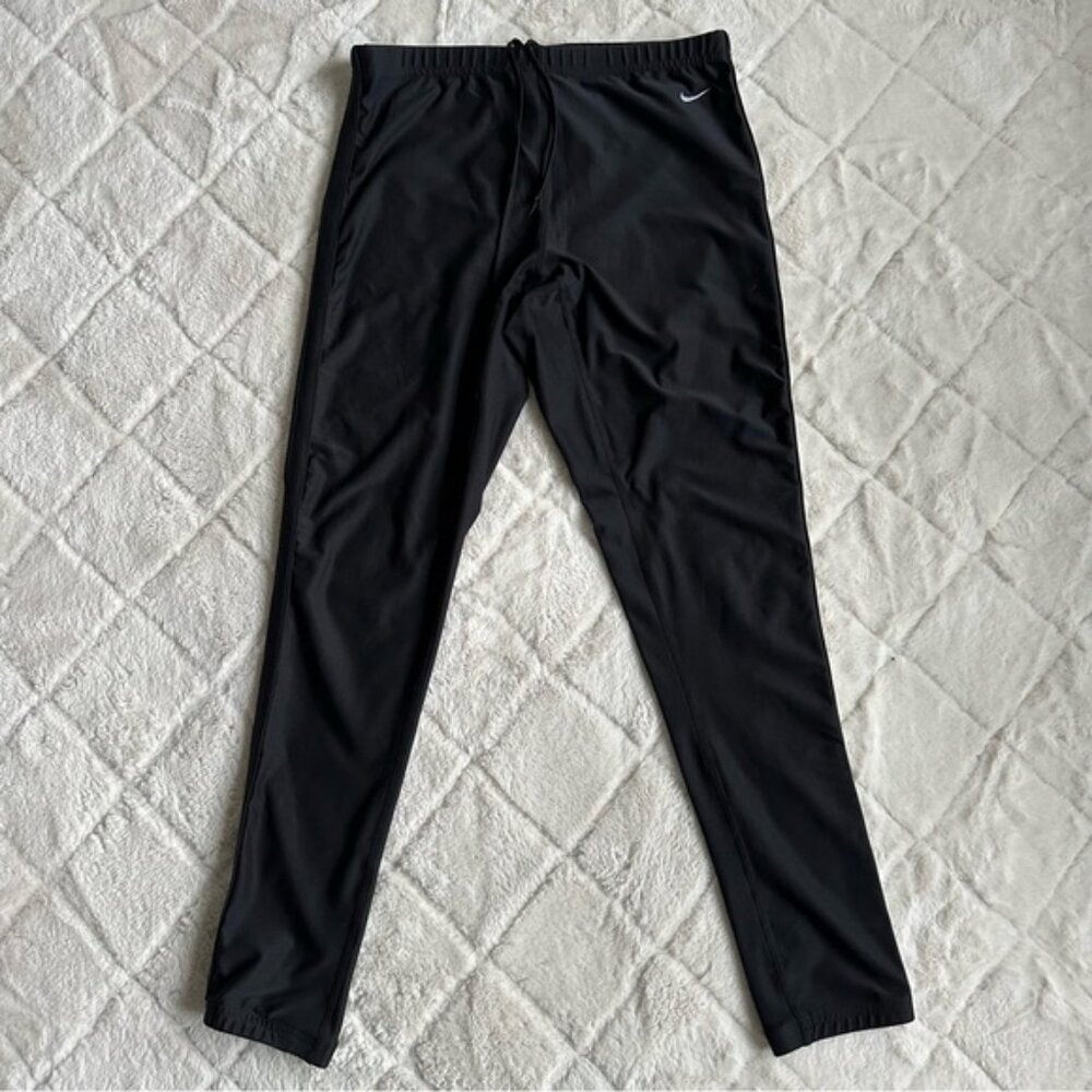 Nike | Black Dri-fit Jogger Leggings | Size Large (12-14)